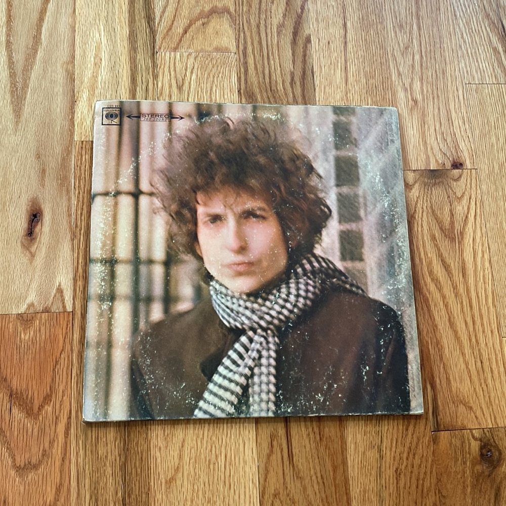 Bob Dylan Blonde On Blonde Vintage Original Vinyl Record